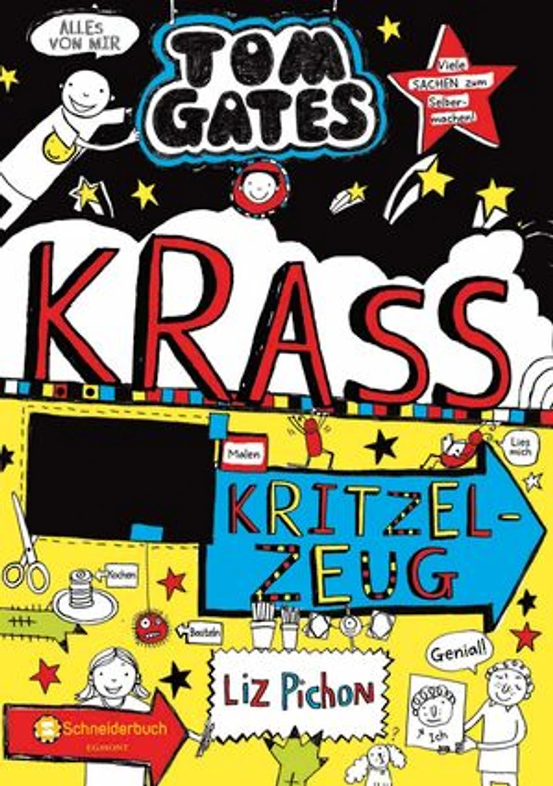 Tom Gates, Band 16: Krass cooles Kritzelzeug | Comic-Roman | Wenig Text und viele Kritzeleien für Lesemuffel | Unverwechselbarer Humor für Lesespaß bis zur letzten Seite