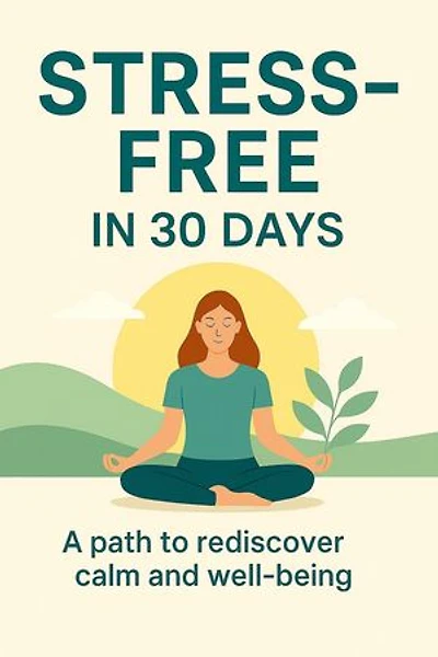 Zero Stress in 30 Days: A quick path to reduce stress and rediscover calm, energy and serenity. Every day you'll find explanations, guided exercises and reflections to transform your lifestyle.