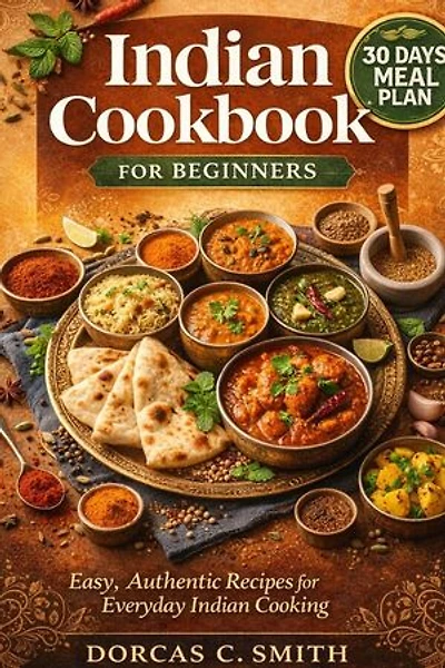 Indian Cookbook for Beginners: Easy, Authentic Recipes for Everyday Indian Cooking