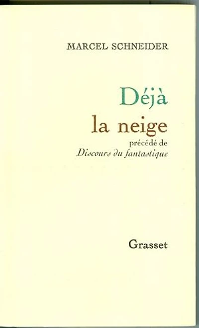 Déjà La neige ; dame de Noël Le roi maudit