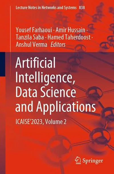 Artificial Intelligence, Data Science and Applications: ICAISE'2023