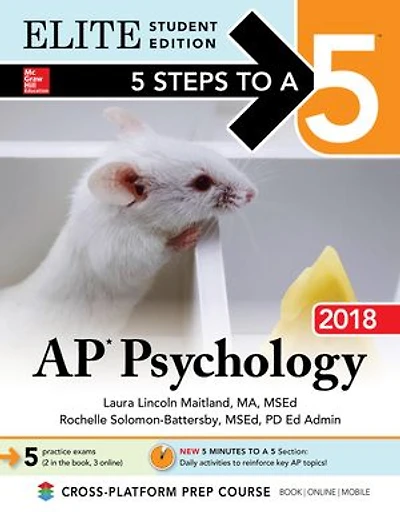 5 Steps to a 5: AP Psychology 2018 Elite Student Edition