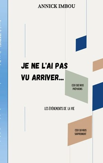 Je ne l'ai pas vu arriver: Les événements de la vie: ceux que nous préparons et ceux qui nous surprennent