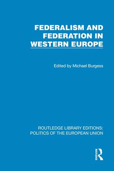 Federalism and Federation Western Europe
