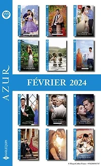 Pack mensuel Azur - 11 romans + 1 titre gratuit (Février 2024)