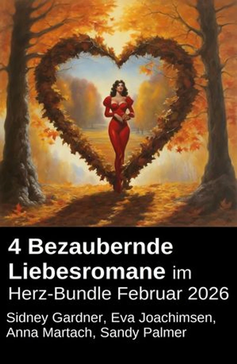 4 Bezaubernde Liebesromane im Herz-Bundle Februar 2026