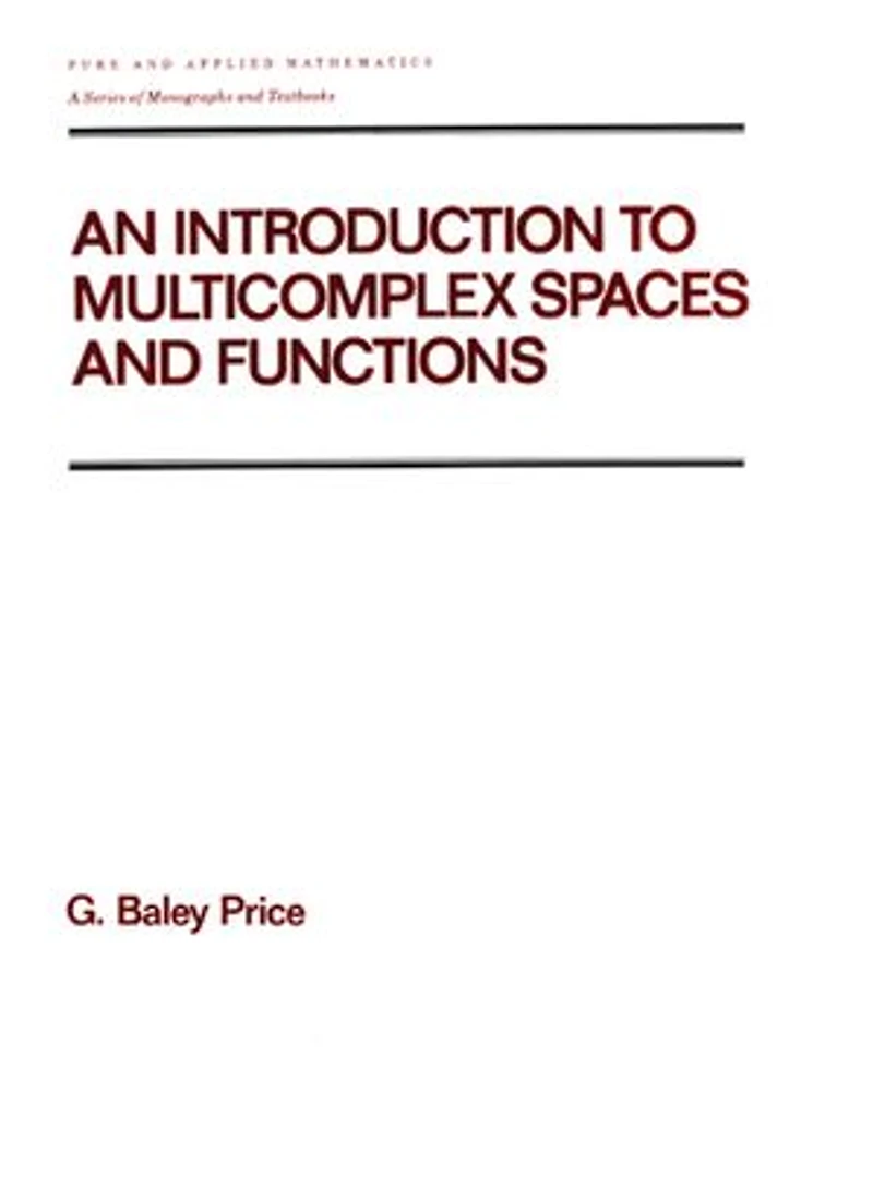 An Introduction to Multicomplex Spates and Functions