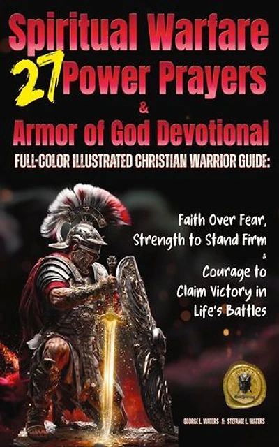 27 Spiritual Warfare Power Prayers & Armor of God Devotional: Full-Color Illustrated Christian Warrior Guide: Faith Over Fear, Strength to Stand Strong & Courage to Claim Victory in Life's Battles