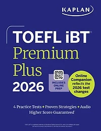 TOEFL iBT Premium Plus 2026