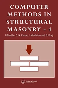 Computer Methods in Structural Masonry - 4: Fourth International Symposium