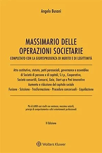 Massimario delle operazioni societarie