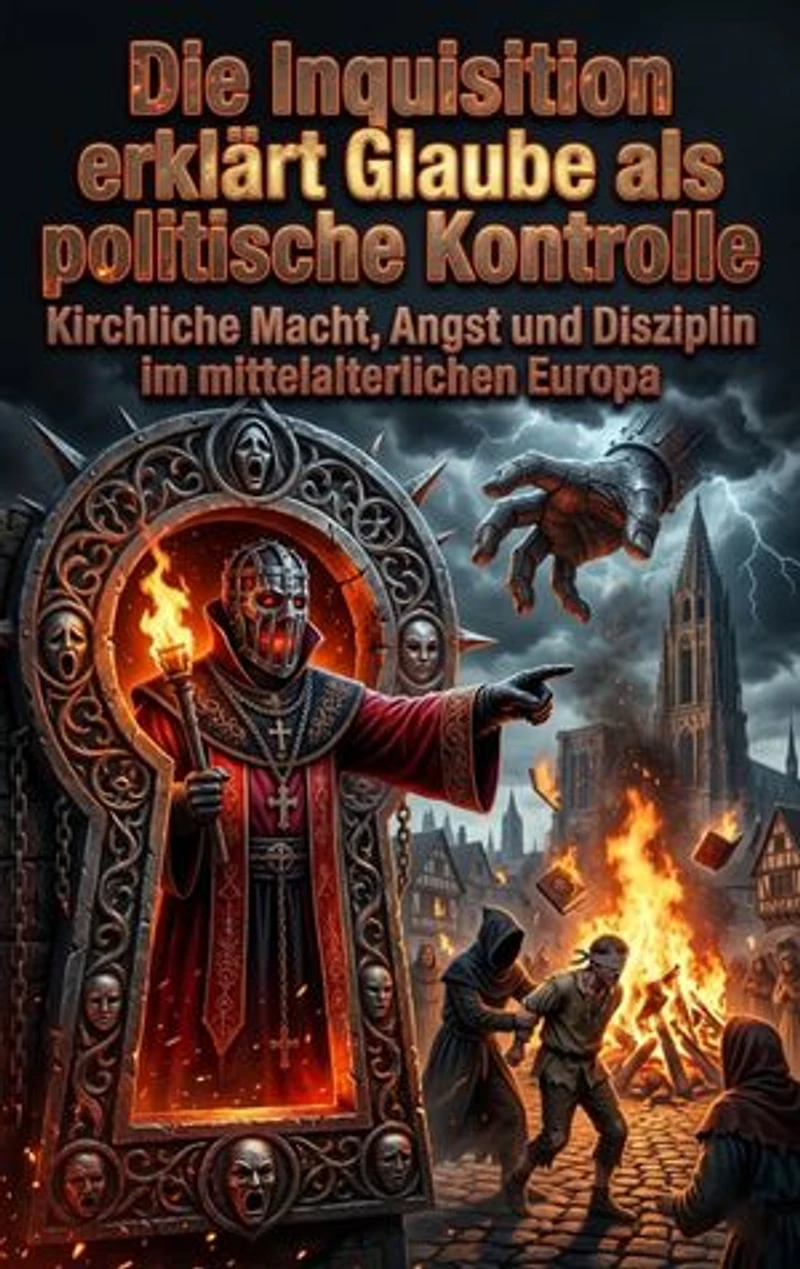 Die Inquisition erklärt: Glaube als politische Kontrolle: Kirchliche Macht, Angst und Disziplin im mittelalterlichen Europa