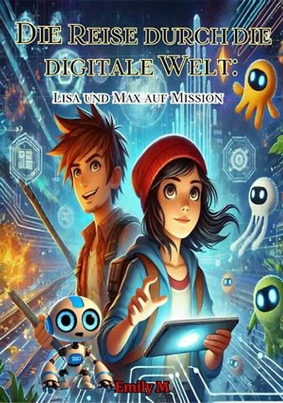 "Die Reise durch die digitale Welt: Lisa und Max auf Mission"