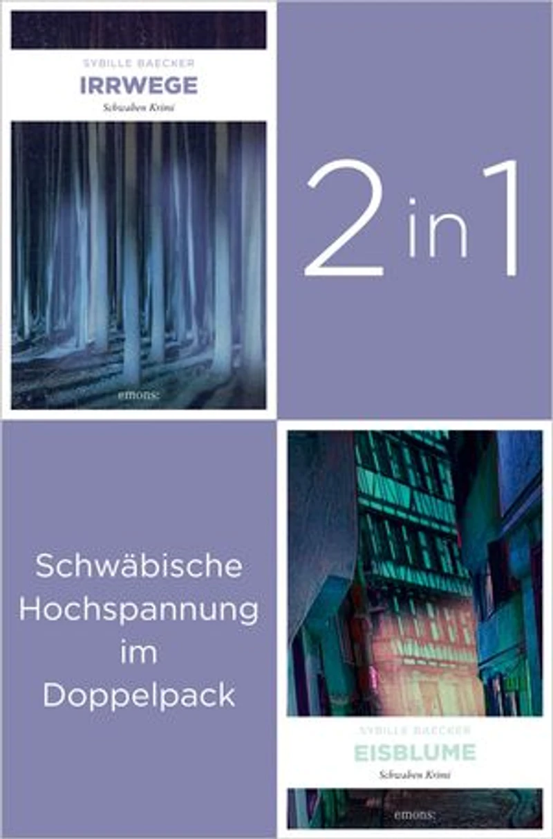 Band 1 und 3 der Schwaben-Reihe »Irrwege« »Eisblume« (2in1-Bundle): Schwaben Krimi