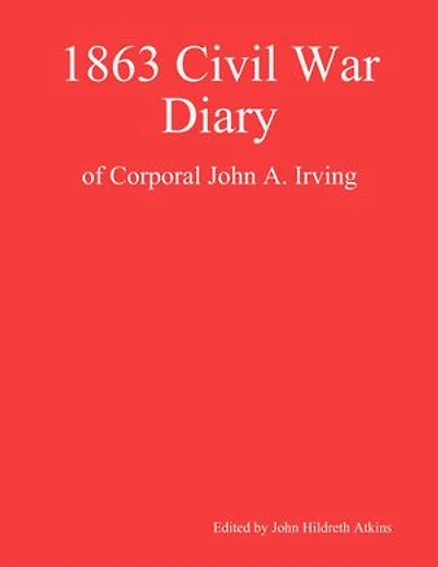 1863 Civil War Diary