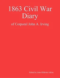 1863 Civil War Diary