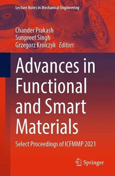 Advances Functional and Smart Materials: Select Proceedings of ICFMMP 2021