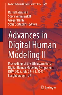 Advances Digital Human Modeling II: Proceedings of the 9th International Symposium, DHM 2025, July 29-31, Loughborough, UK