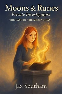 The Case of the Missing Day: Moons & Runes Private Investigators, #2