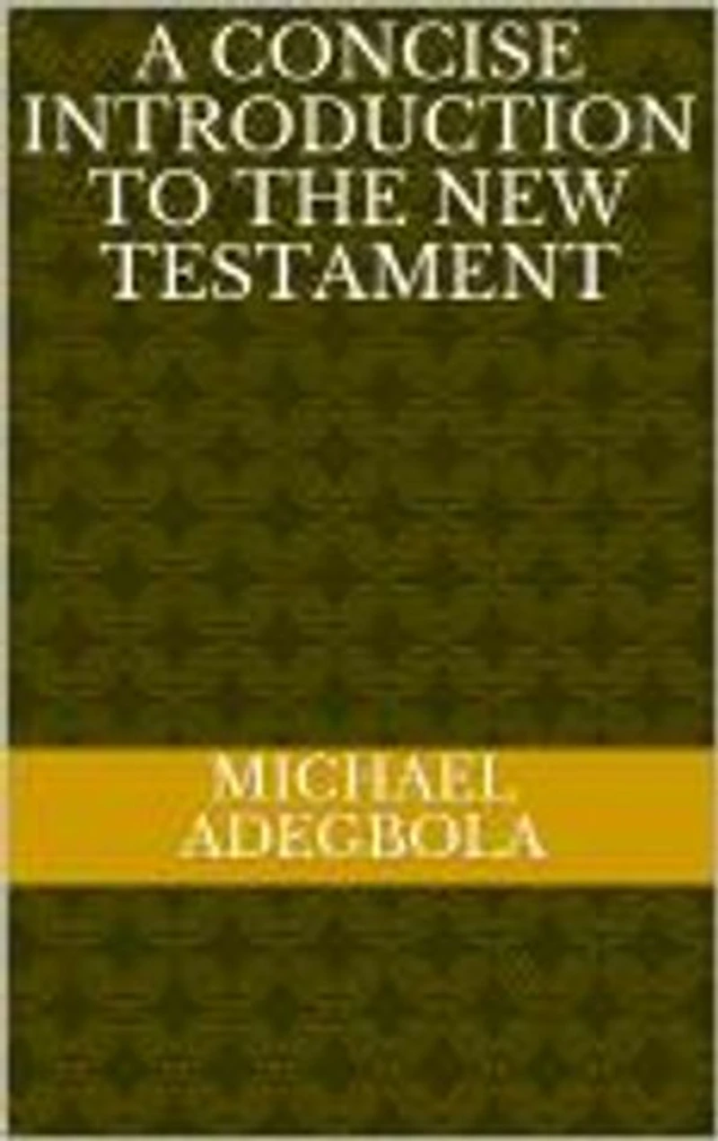 A Concise Introduction to the New Testament