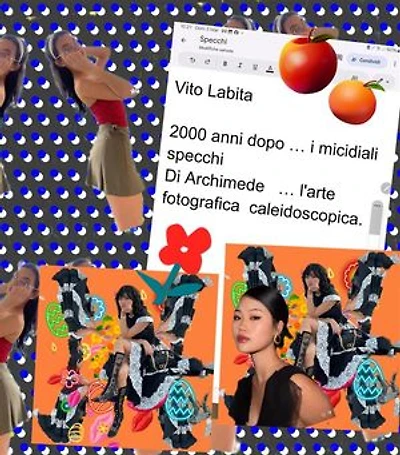 2000 anni dopo... i micidiali specchi Di Archimede... l'arte fotografica caleidoscopica