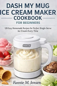 Dash My Mug Ice Cream Maker Cookbook For Beginners: 128 Easy Homemade Recipes for Perfect Single-Serve Ice Cream Every Time