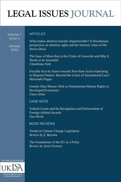 Legal Issues Journal 7(1): Legal Issues Journal, #7.1
