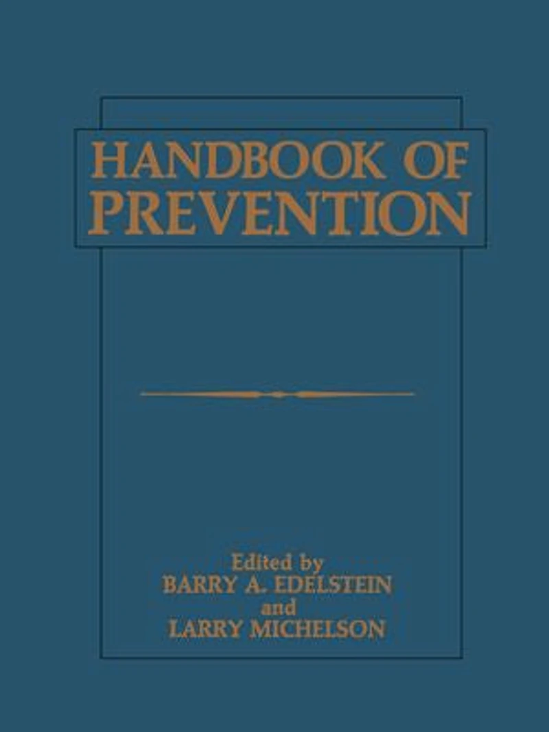 Handbook of Prevention