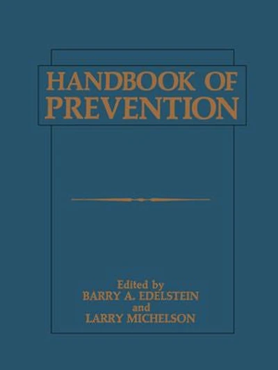 Handbook of Prevention