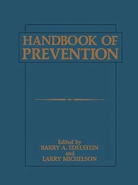 Handbook of Prevention