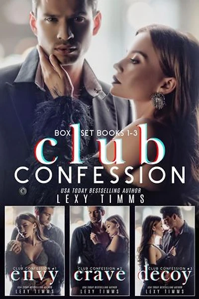 Club Confession Box Set Books #1-3: Club Confession Series, #6