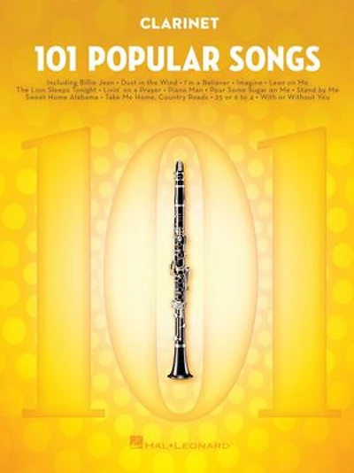 101 Popular Songs for Clarinet: Clarinet