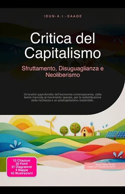 Critica del Capitalismo: Sfruttamento, Disuguaglianza e Neoliberismo: Un'analisi approfondita dell'economia contemporanea, dalla teoria marxista al movimento operaio, per la redistribuzione della ricchezza e un postcapitalismo sostenibile.