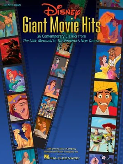 Disney Giant Movie Hits: 36 Contemporary Classics from The Little Mermaid to Emperor's New Groove