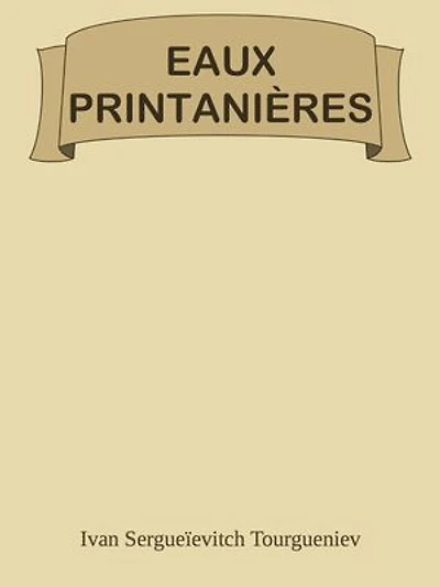 EAUX PRINTANIÈRES