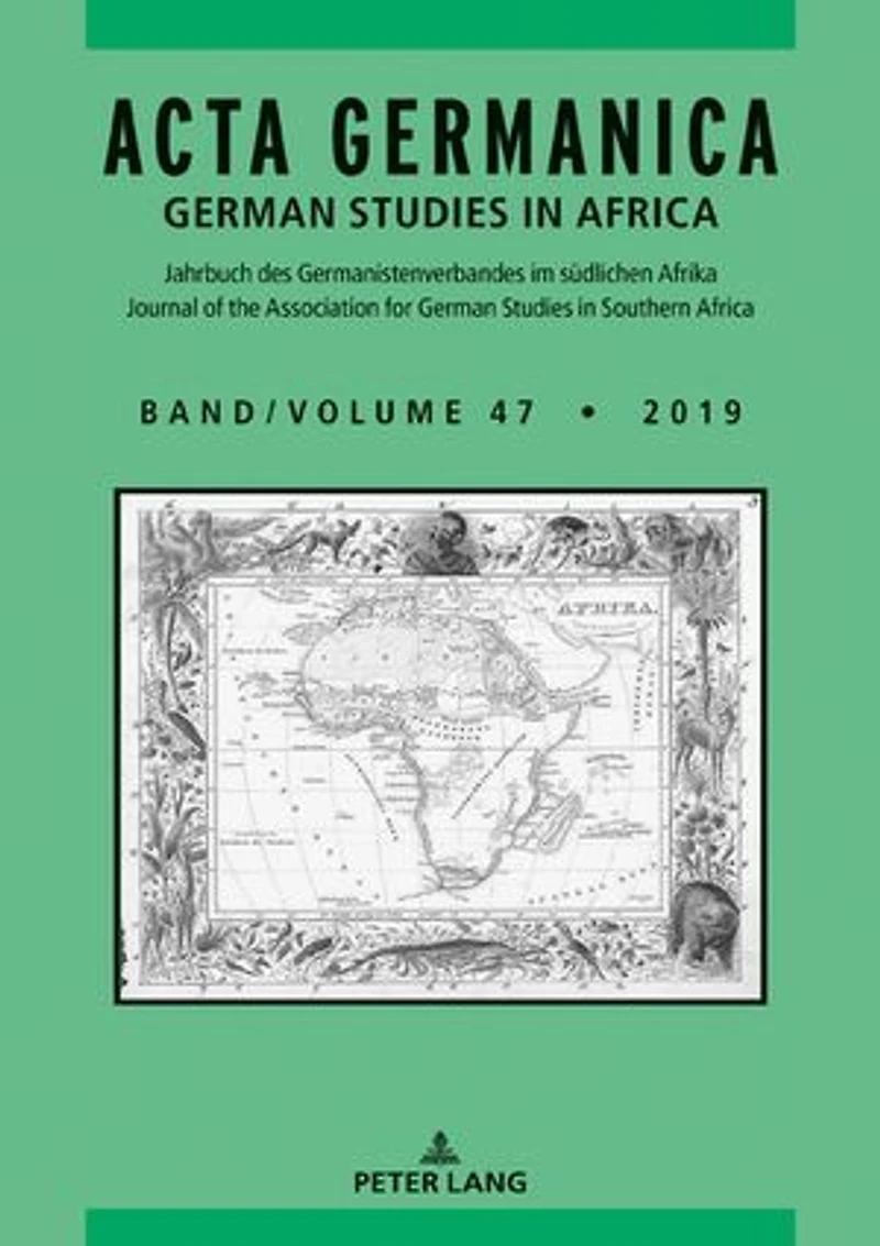 Acta Germanica: German Studies Africa