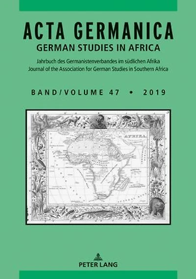 Acta Germanica: German Studies Africa
