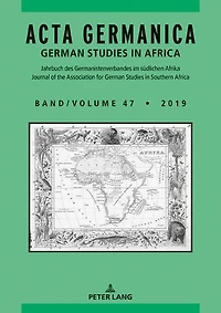 Acta Germanica: German Studies Africa
