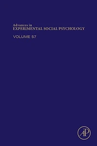 Advances Experimental Social Psychology
