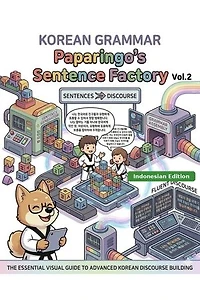 Korean Grammar: Paparingo’s Sentence Factory Vol.2: Menguasai bahasa Korea alami melalui cerita