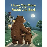 I Love You More Than the Moon and Back: A Heartwarming Story That Teaches 10 Powerful Ways to Express Love, Build Emotional Bonds, and Create Lasting Memories