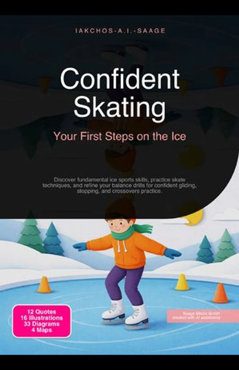 Confident Skating: Your First Steps on the Ice: Discover fundamental ice sports skills, practice skate techniques, and refine your balance drills for confident gliding, stopping, and crossovers practice.