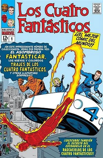 Biblioteca Marvel. Los cuatro fantásticos 1