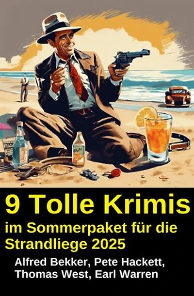 9 Tolle Krimis im Sommerpaket für die Strandliege 2025