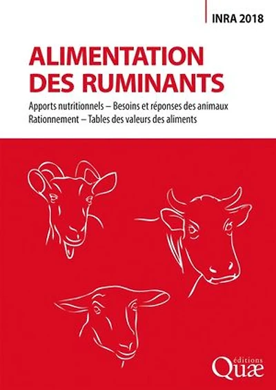 Alimentation des ruminants: Inra 2018