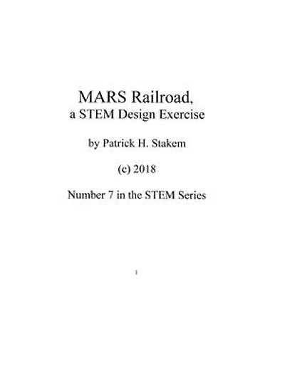 Martian Railroad,: A STEM Design Exercise