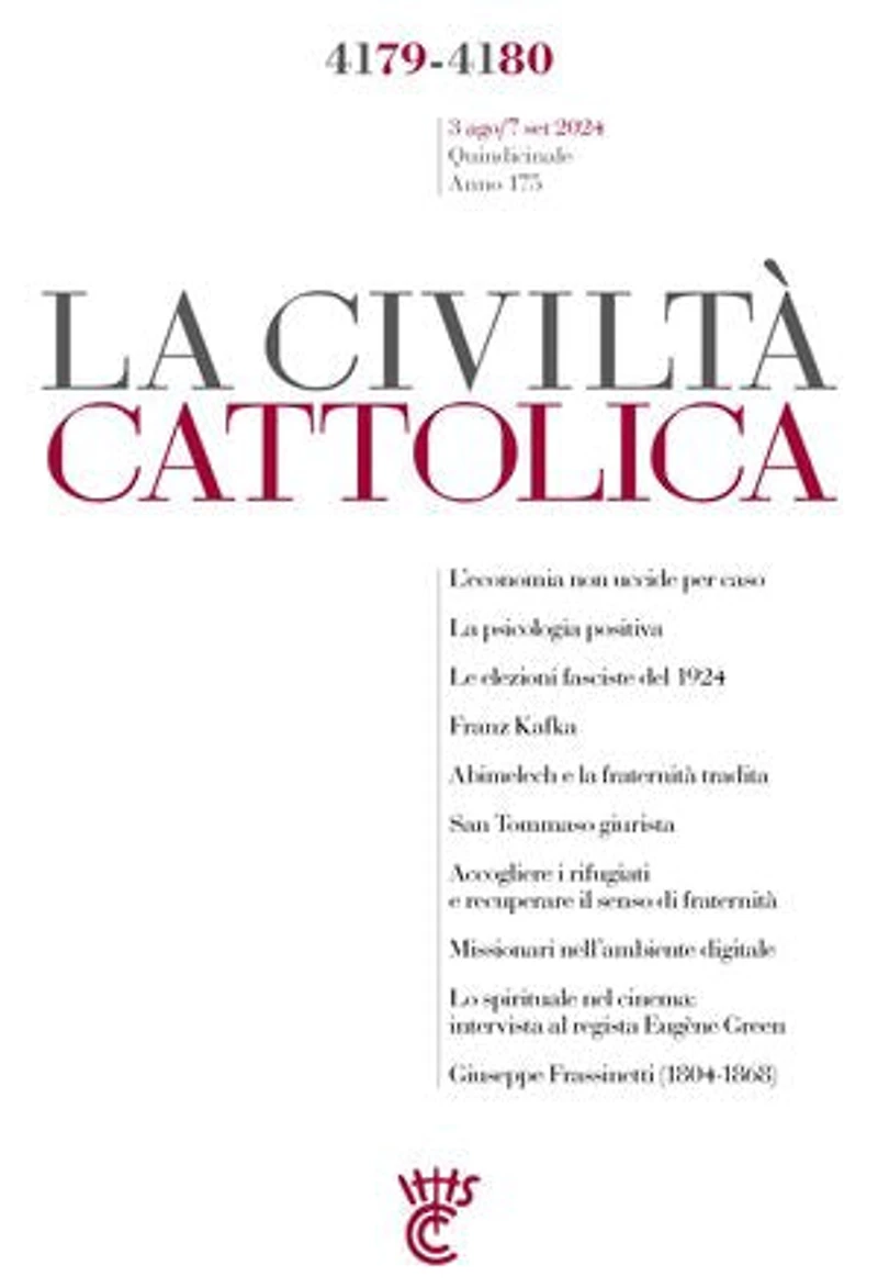 La Civiltà Cattolica n. 4179-4180