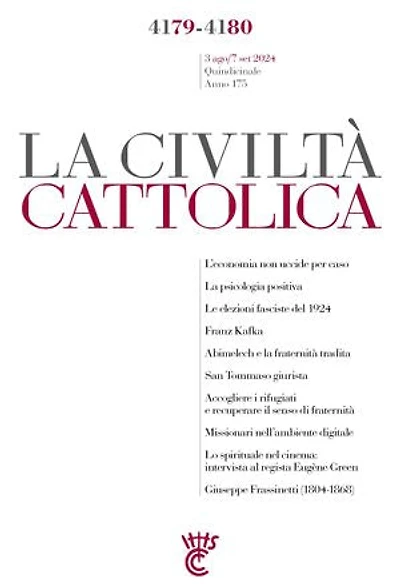 La Civiltà Cattolica n. 4179-4180