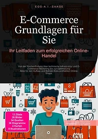 E-Commerce Grundlagen für Sie: Ihr Leitfaden zum erfolgreichen Online-Handel: Von der Nischenfindung über technische Infrastruktur und E-Commerce Marketing bis zur Optimierung: Alles für den Aufbau und Betrieb Ihres profitablen Online-Shops.