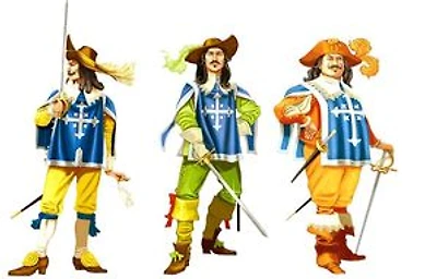 LES 3 MOUSQUETAIRES (DUMAS)